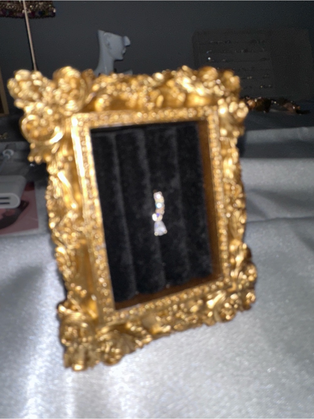 Dangle gem Nose ring - Picture 4 of 4